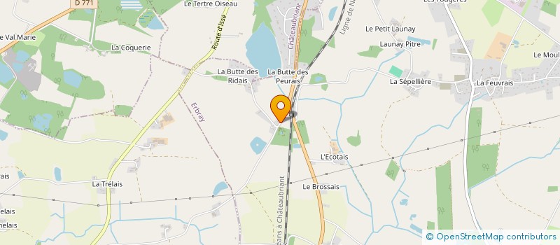 localisation de l'entreprise JOLSINE  ERBRAY