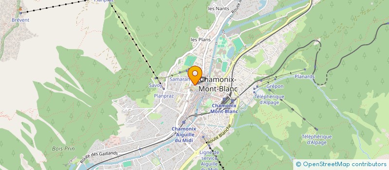 localisation de l'entreprise JOLT à CHAMONIX MONT BLANC