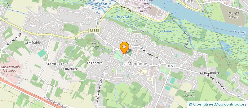 localisation de l'entreprise JOLU  LA MONTAGNE