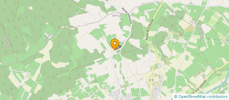 localisation de l'entreprise JOLY  PERTUIS