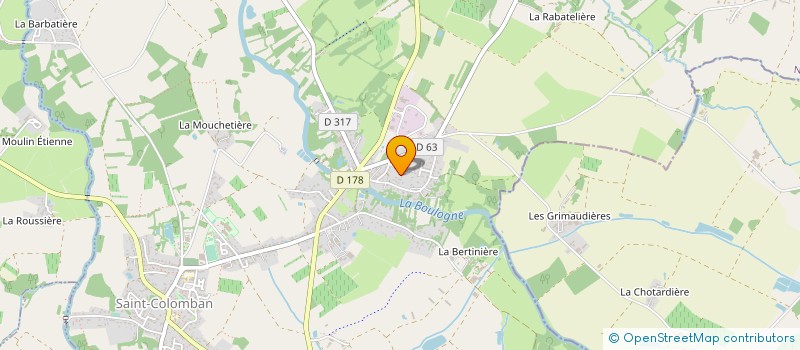 localisation de l'entreprise JOLY AGENCEMENT  SAINT-COLOMBAN