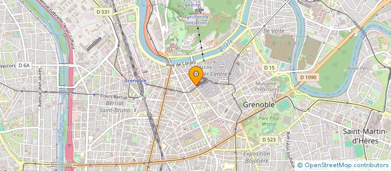 localisation de l'entreprise JOLY AVOCAT à GRENOBLE