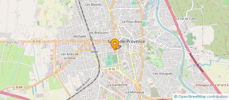 localisation de l'entreprise JOLY CANOPY  SALON-DE-PROVENCE