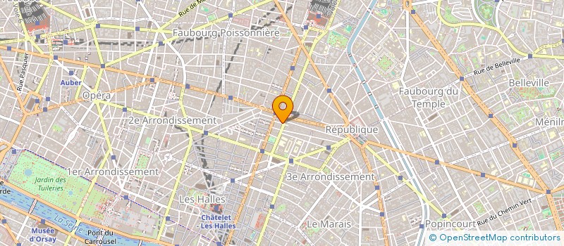 localisation de l'entreprise JOLY CARGESE  PARIS