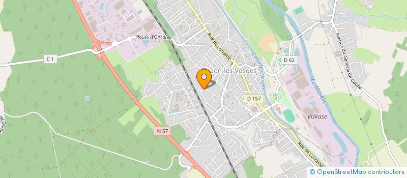 localisation de l'entreprise JOLY ET FILLES  THAON-LES-VOSGES