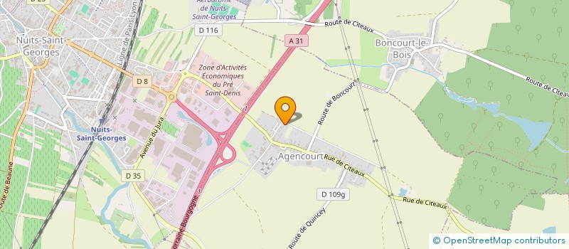 localisation de l'entreprise JOLY HORIZONS  AGENCOURT