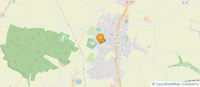 localisation de l'entreprise JOLY INVEST  SAINTE-GEMME-LA-PLAINE