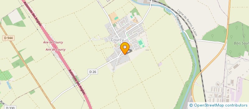 localisation de l'entreprise JOLY MENUISERIE  COURCY