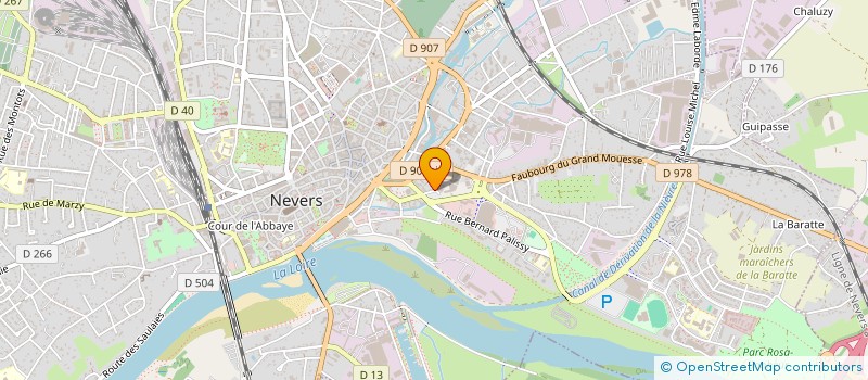 localisation de l'entreprise JOLY NEVERS à NEVERS