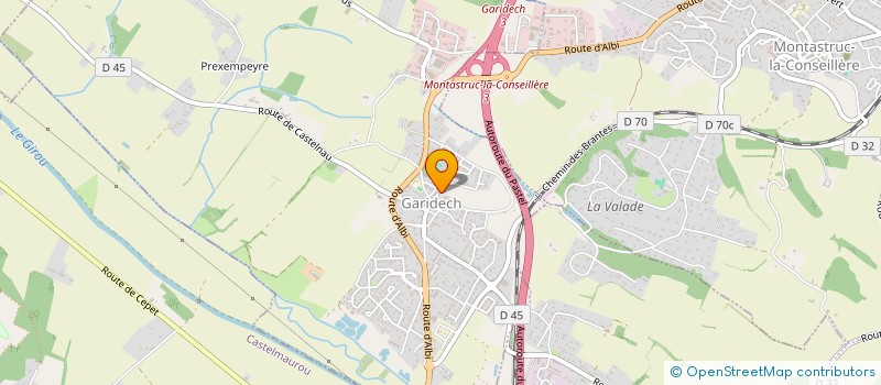 localisation de l'entreprise JOLY PIZZA  GARIDECH