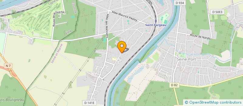 localisation de l'entreprise JOLY PLAINE  SAINT-FARGEAU-PONTHIERRY