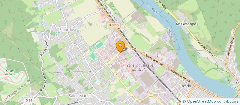 localisation de l'entreprise JOLY RENT  SAINT-MARCEL