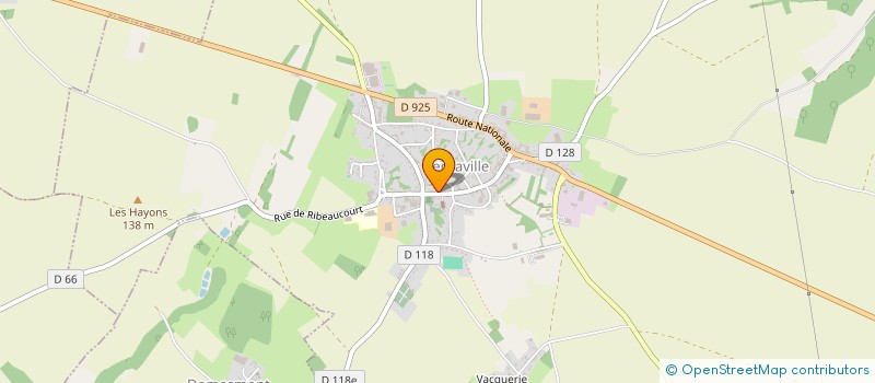 localisation de l'entreprise JOLY RIBEIRO  BERNAVILLE