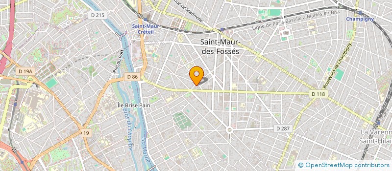 localisation de l'entreprise JOLY2022 à SAINT-MAUR-DES-FOSSES