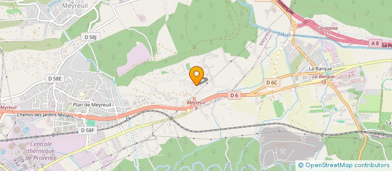 localisation de l'entreprise JOLYBAT  MEYREUIL