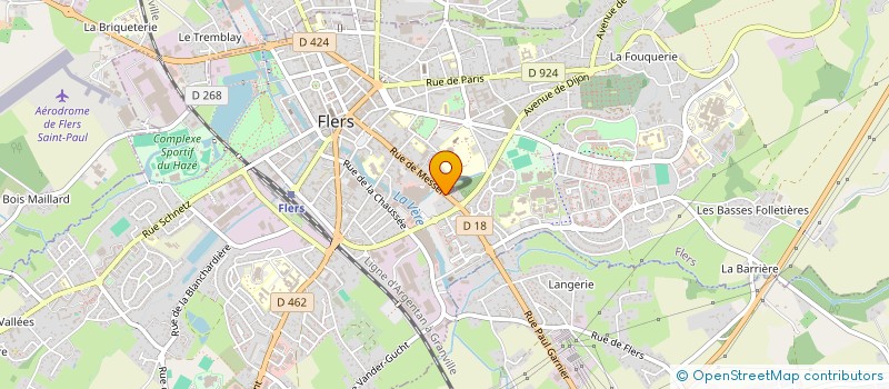 localisation de l'entreprise JOLYFRANI à FLERS