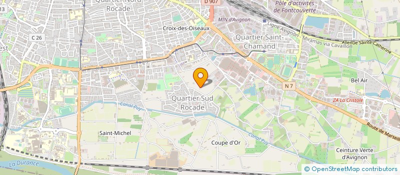 localisation de l'entreprise JOLYJEHAN à AVIGNON