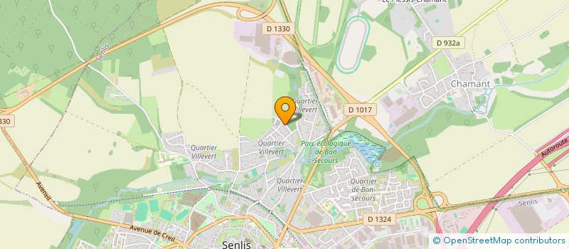 localisation de l'entreprise JOLYON  SENLIS