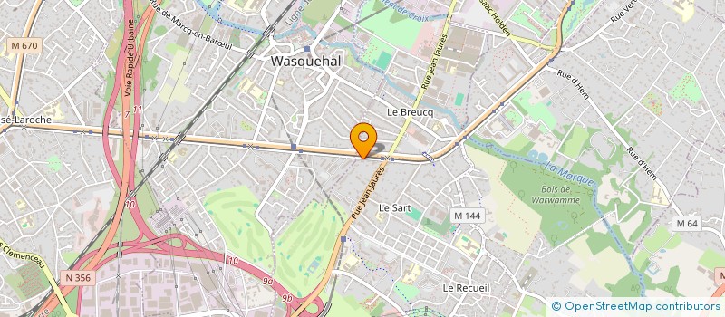 localisation de l'entreprise JOMA à VILLENEUVE D ASCQ