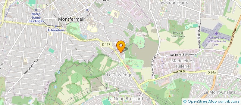 localisation de l'entreprise JOMA à CHELLES