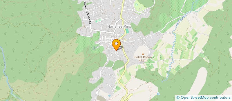 localisation de l'entreprise JOMA  NANS-LES-PINS