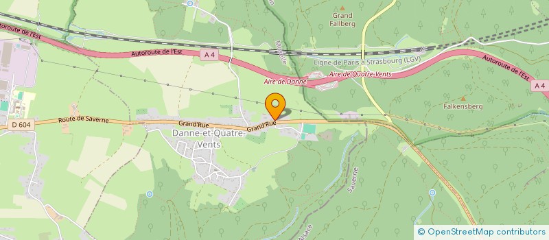 localisation de l'entreprise JOMA  DANNE-ET-QUATRE-VENTS