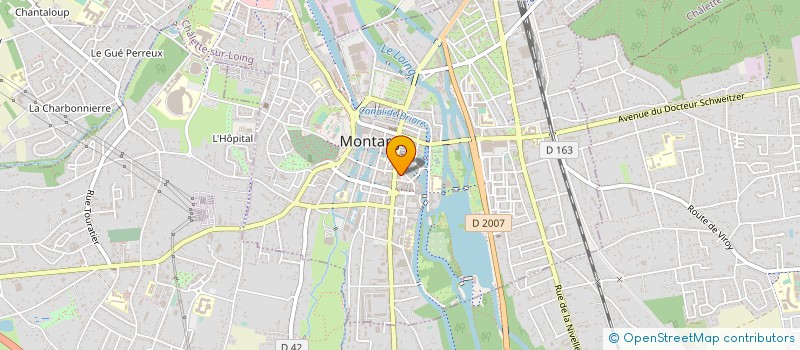 localisation de l'entreprise JOMA SARL à MONTARGIS