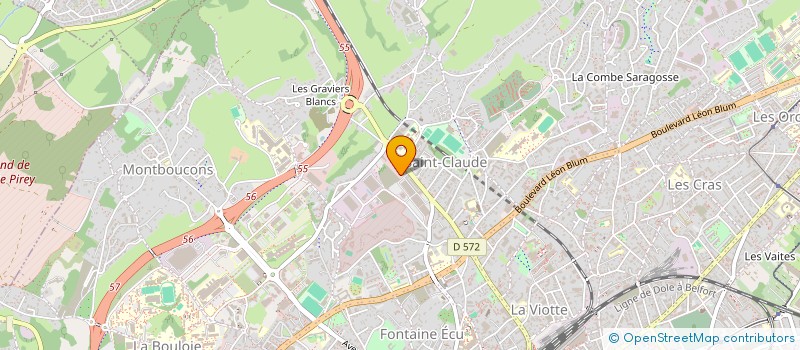 localisation de l'entreprise JOMACO DISTRIBUTION à BESANCON