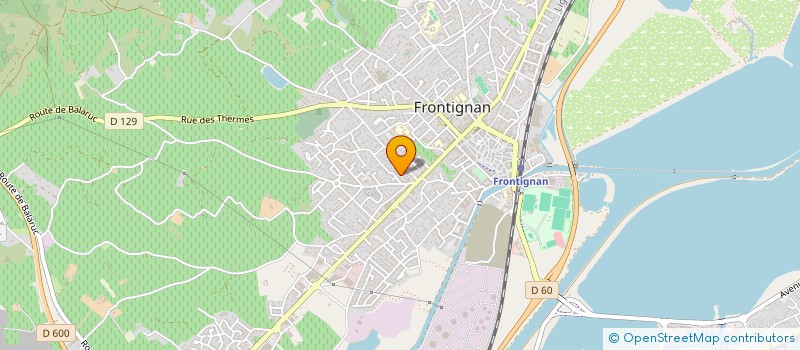 localisation de l'entreprise JOMAGUICA à FRONTIGNAN