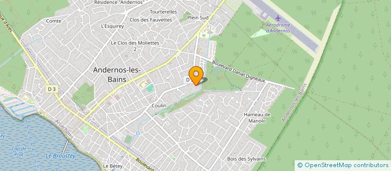 localisation de l'entreprise JOMAJUMA  ANDERNOS-LES-BAINS