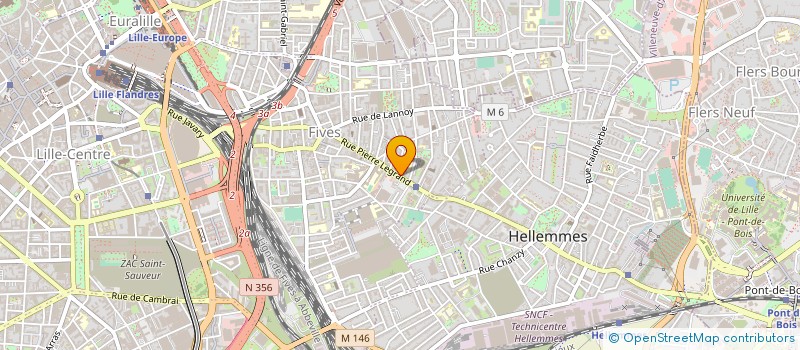 localisation de l'entreprise JOMAK DISTRIBUTION ET SERVICES à LILLE
