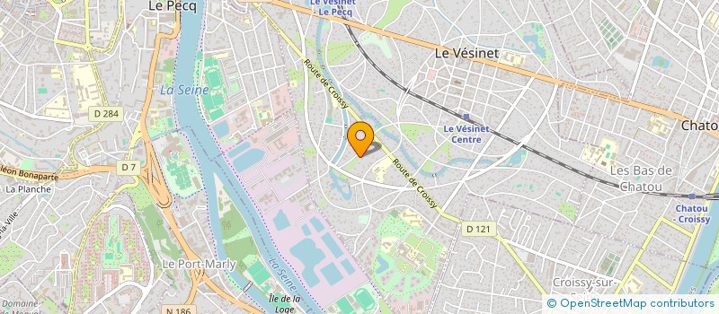 localisation de l'entreprise JOMARA  LE VESINET