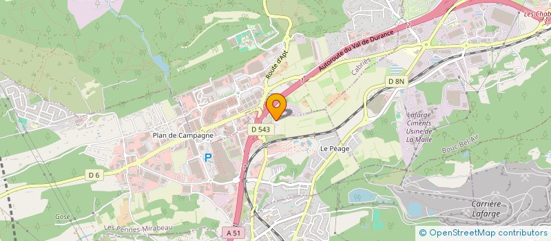 localisation de l'entreprise JOMARCO à LES PENNES-MIRABEAU