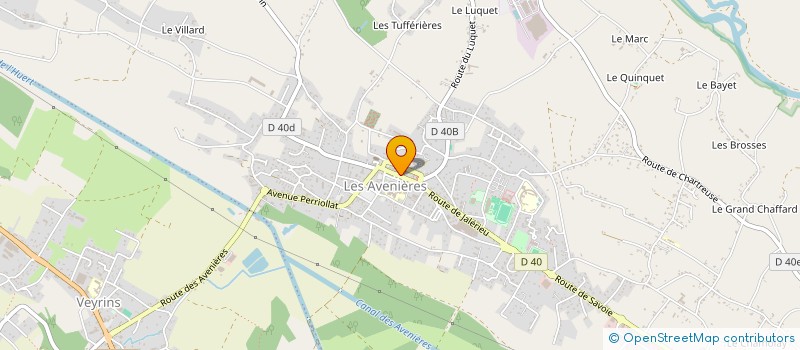 localisation de l'entreprise JOMARD CLAUDE ET JEAN PIERRE à LES AVENIERES VEYRINS-THUELLIN