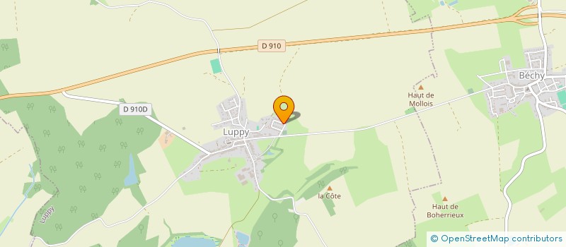 localisation de l'entreprise JOMAT  LUPPY