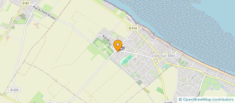 localisation de l'entreprise JOMAVI  LION-SUR-MER