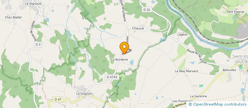 localisation de l'entreprise JOMAZO  SAINTE-MARIE-DE-VAUX