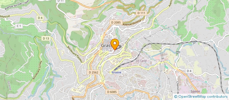 localisation de l'entreprise JOMI à GRASSE
