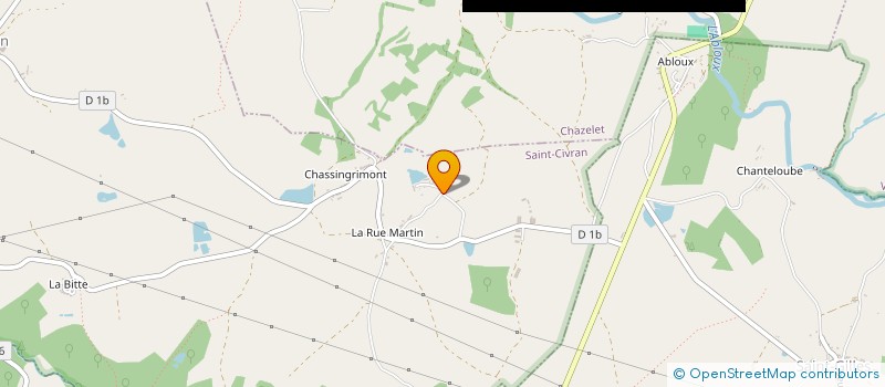 localisation de l'entreprise JOMIRO à SAINT-CIVRAN