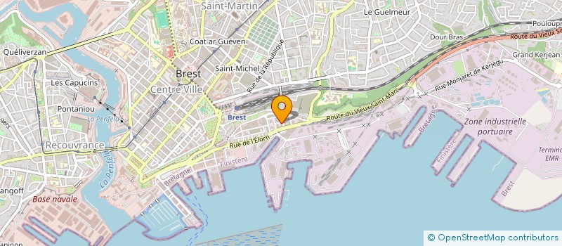 localisation de l'entreprise JOMIZA  BREST