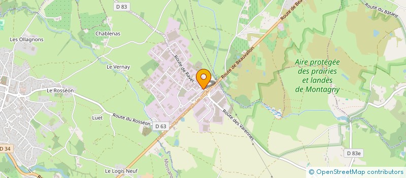 localisation de l'entreprise JOMO  MORNANT