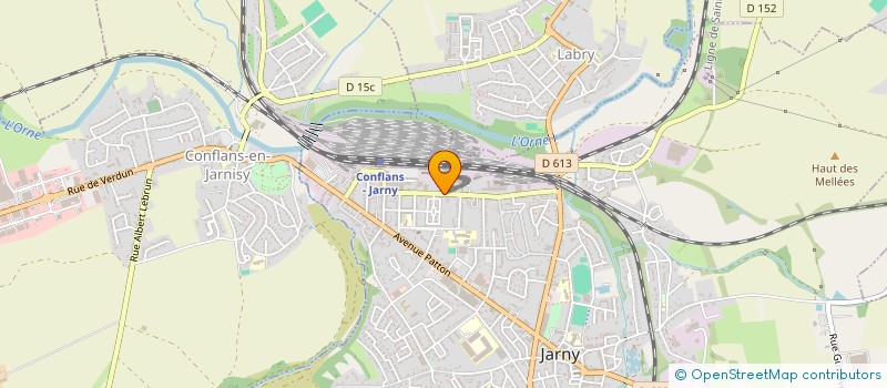 localisation de l'entreprise JOMOK  JARNY