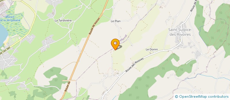 localisation de l'entreprise JOMORVAL  SAINT-SULPICE-DES-RIVOIRES