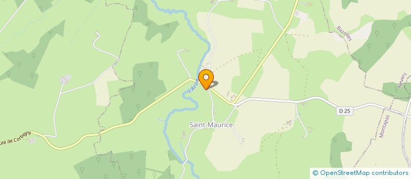 localisation de l'entreprise JON'IMMO  SAINT-SAULGE