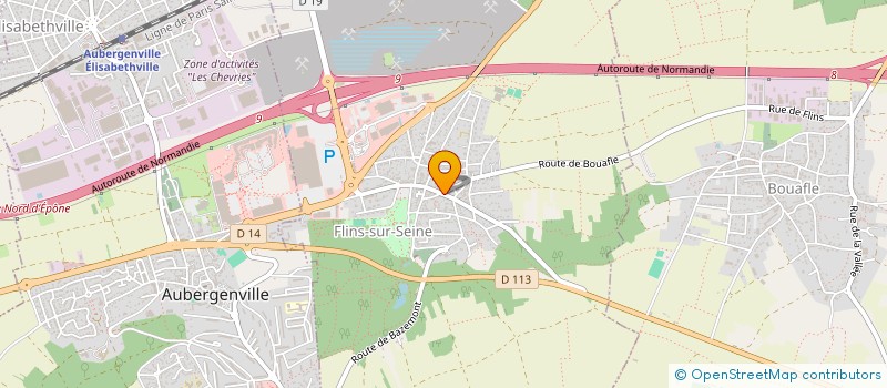 localisation de l'entreprise JON784 à FLINS-SUR-SEINE
