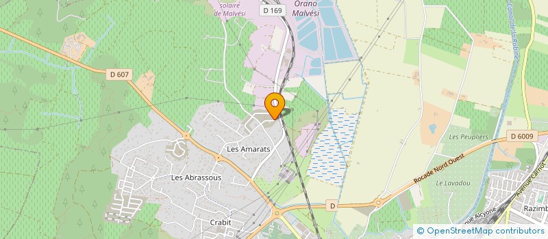 localisation de l'entreprise JONA à NARBONNE