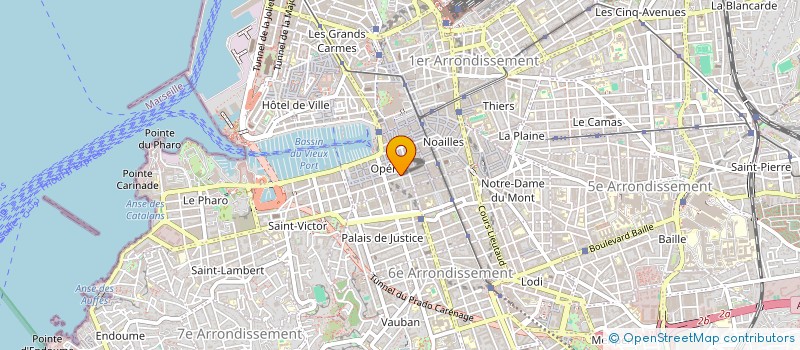 localisation de l'entreprise JONA  MARSEILLE