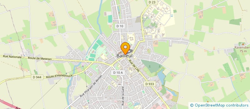 localisation de l'entreprise JONACOR à BAILLEUL