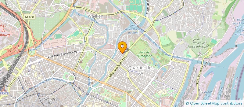localisation de l'entreprise JONADIS à STRASBOURG