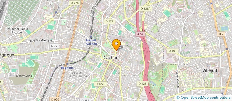 localisation de l'entreprise JONADYM SARL à CACHAN